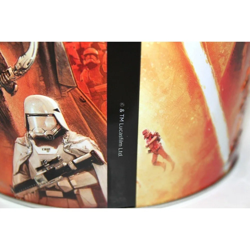 Star Wars Rise of Skywalker Zinc Cinema Movie Theater Promotional Popcorn Tin